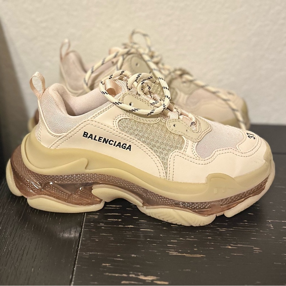 Balenciaga Women's Beige Sneakers